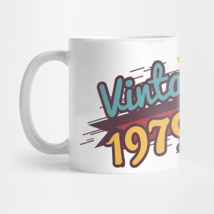 40th Birthday Gift Vintage 1979 T Shirt Classic Men Women Mug